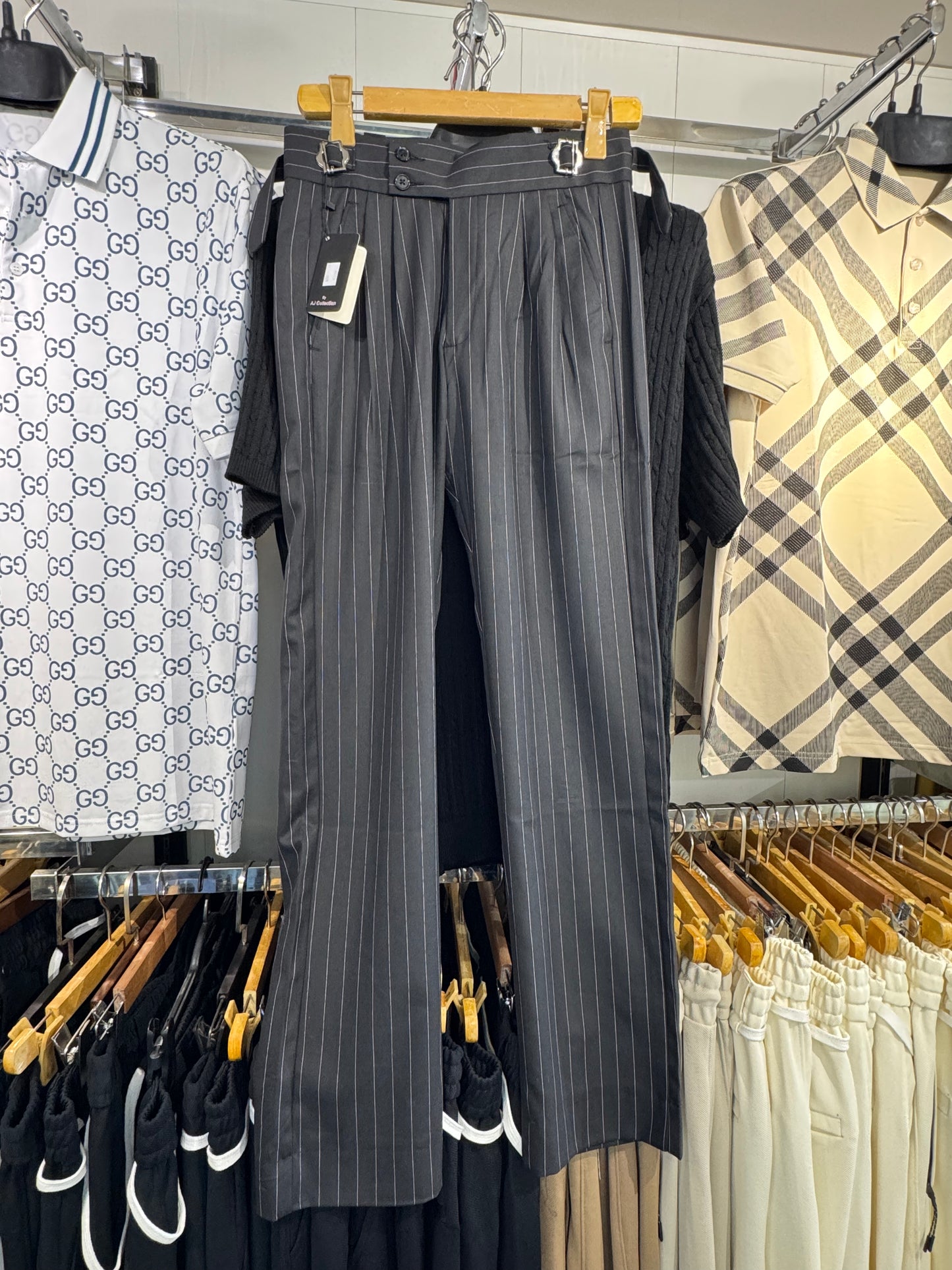 Blue linning shirt