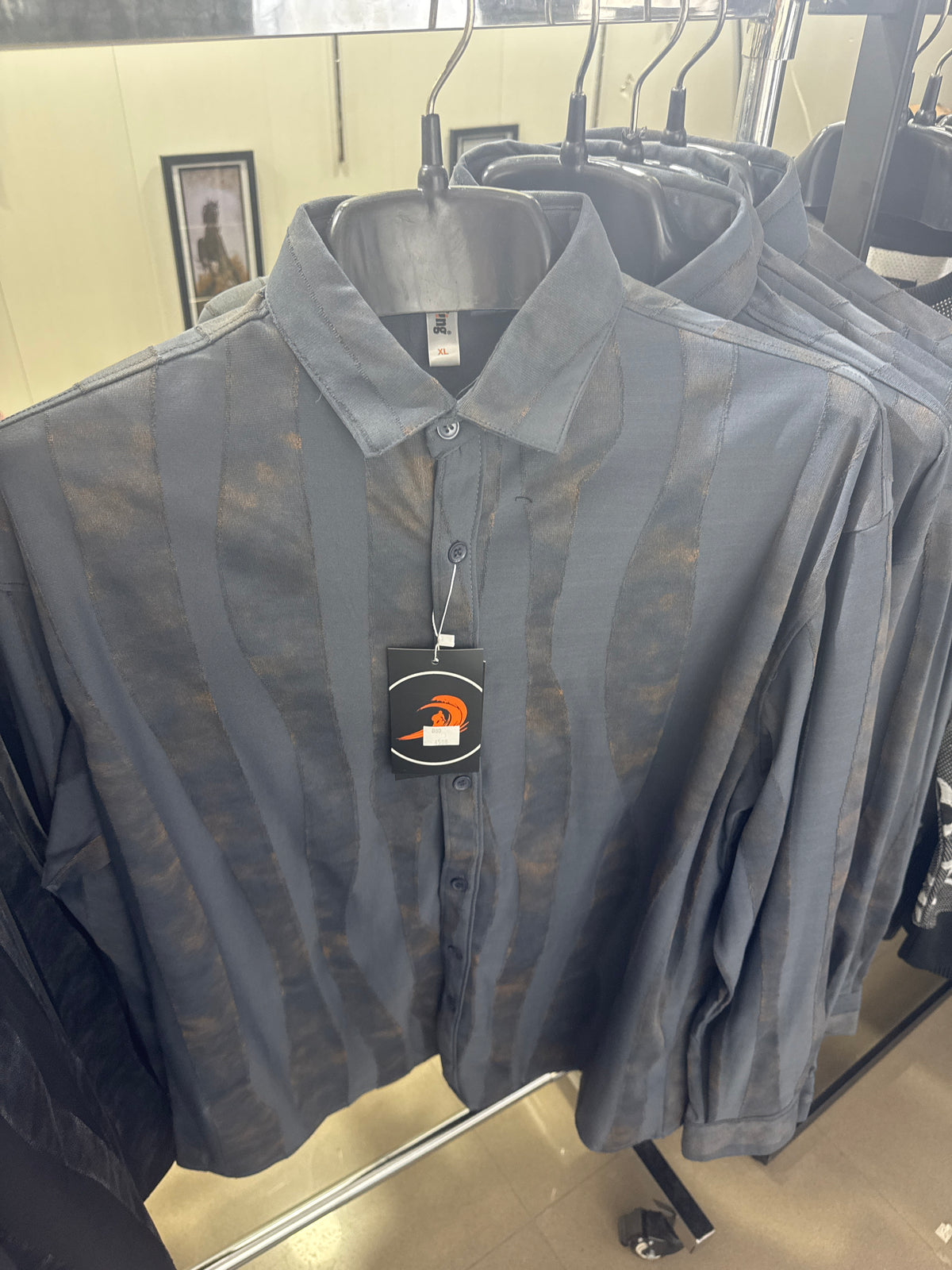 Men’s Premium Vertical Stripe Shirt
