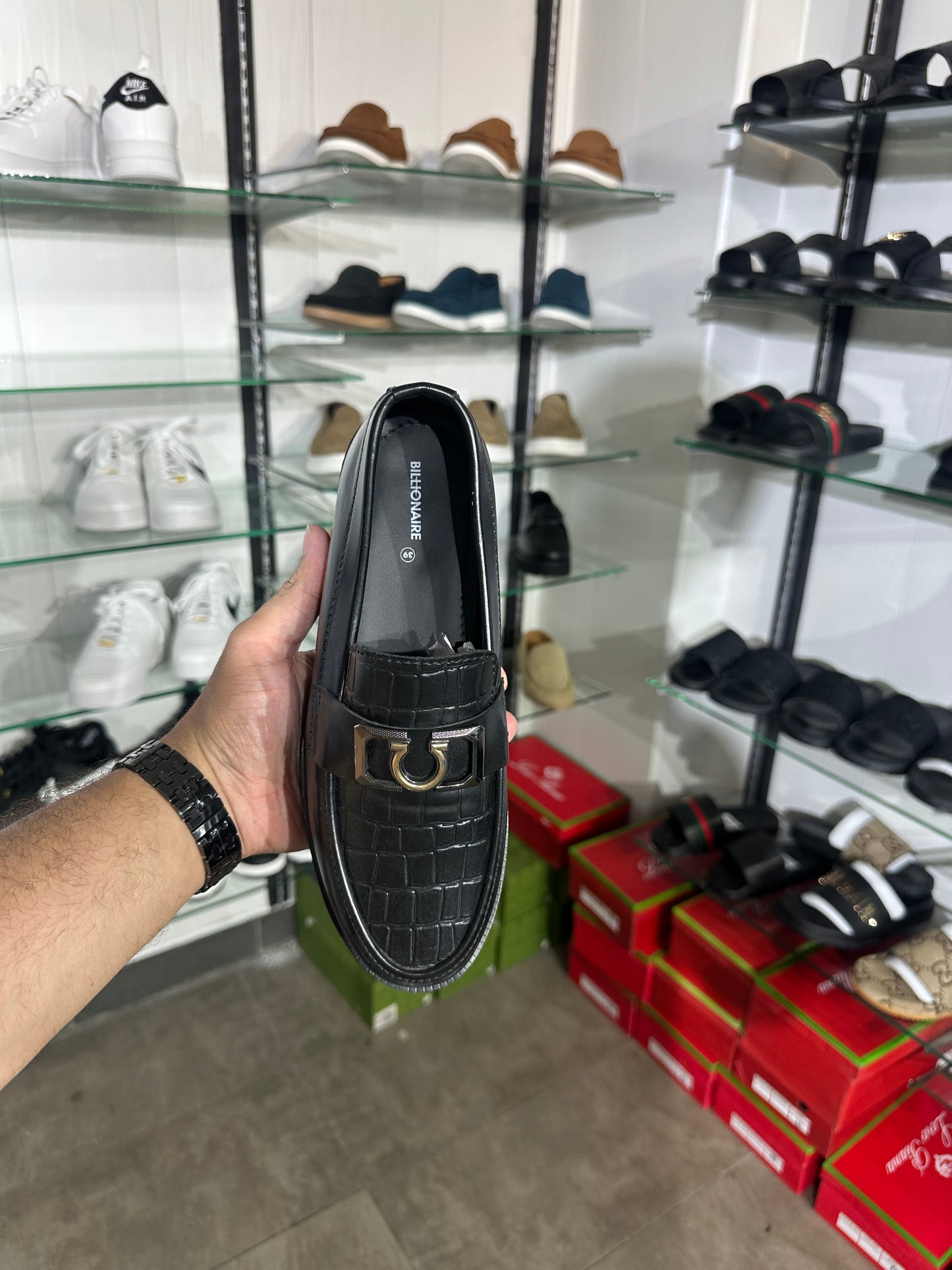 billionaire shoes