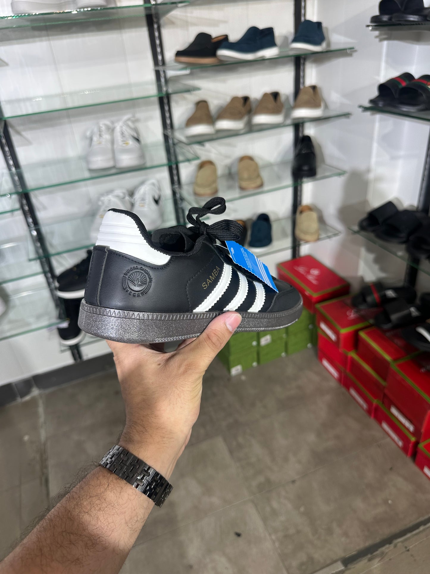 adidas samba black