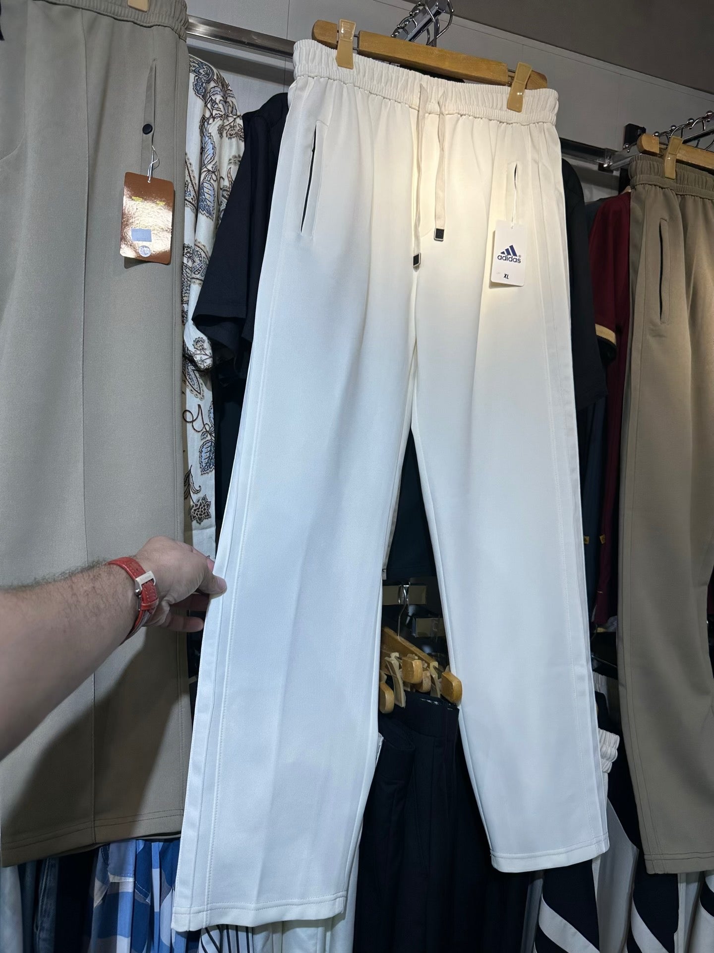 Everyday White Relaxed trouser