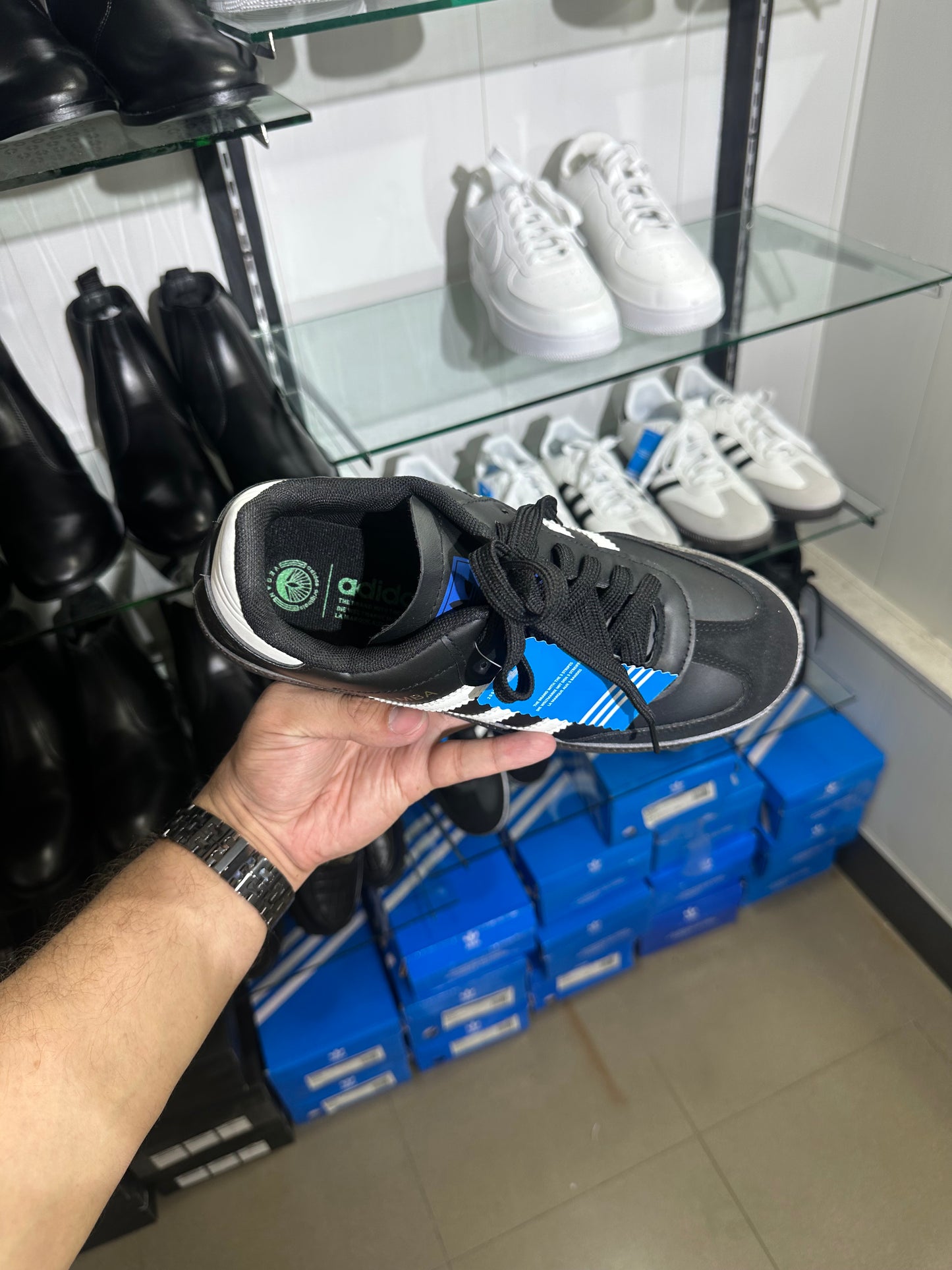 adidas samba black