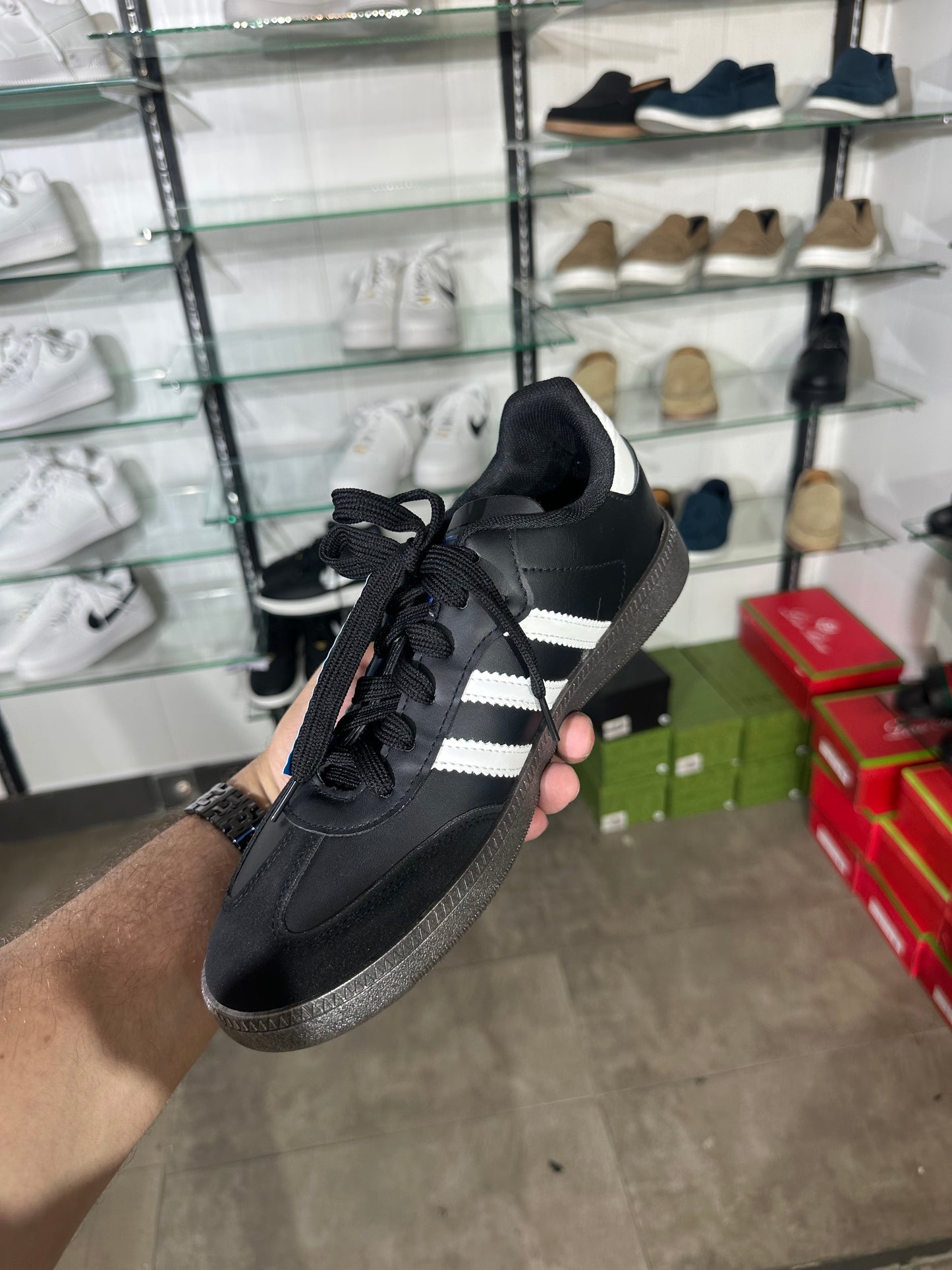 adidas samba black