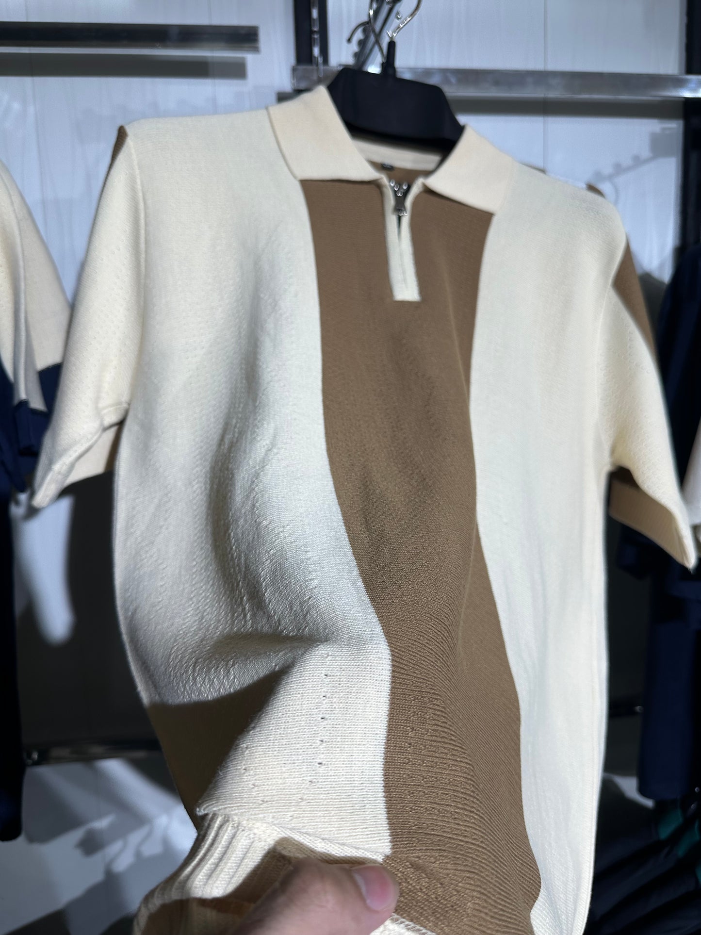 knitted Polo shirt