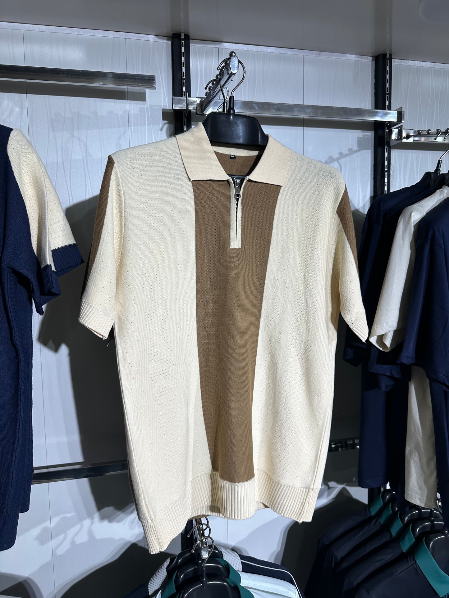 knitted Polo shirt