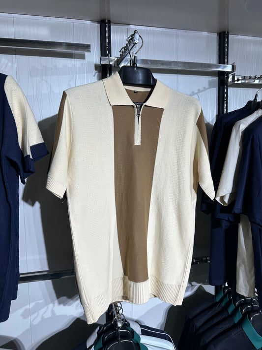 knitted Polo shirt