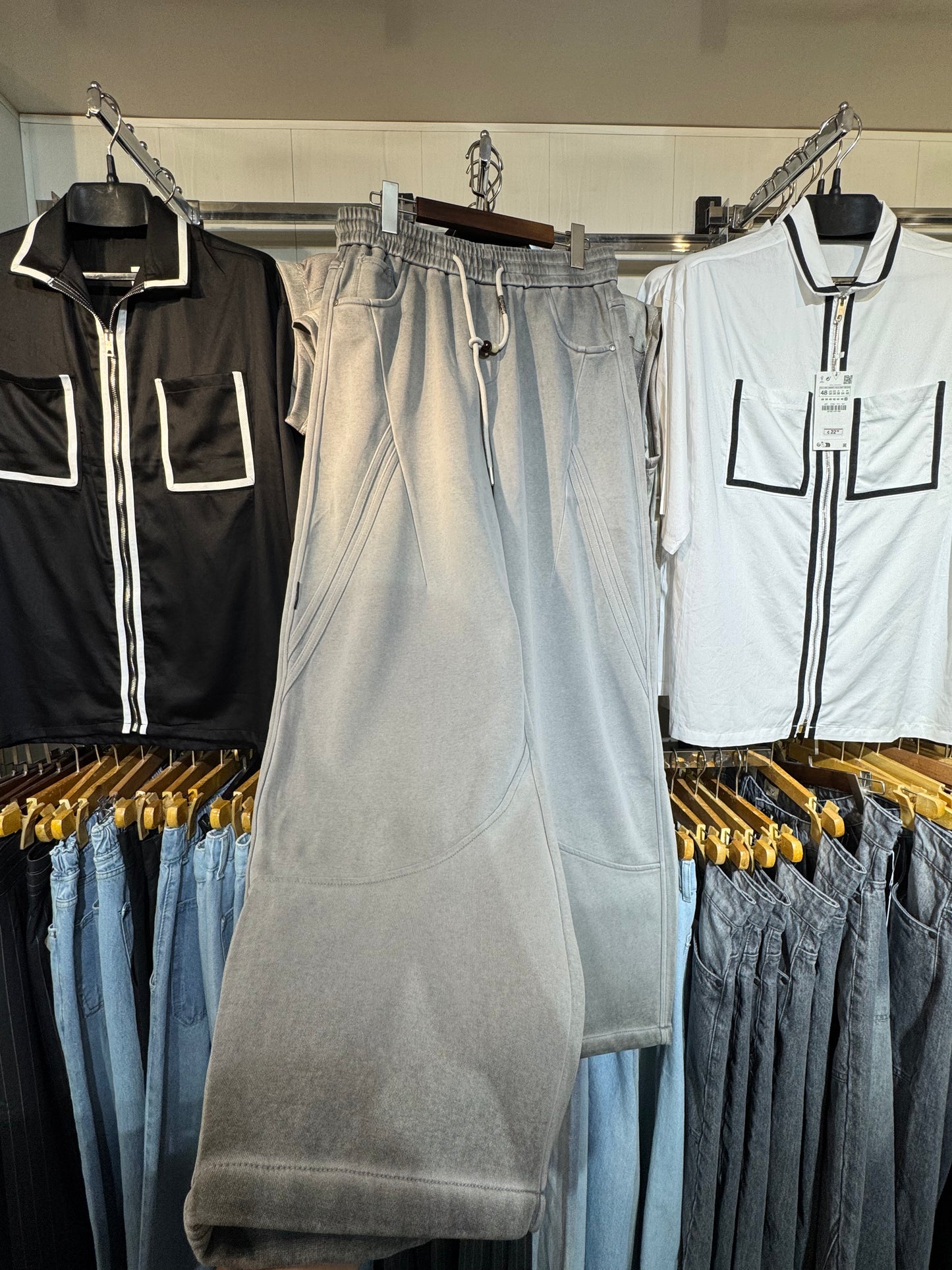 Korean baggy trouser